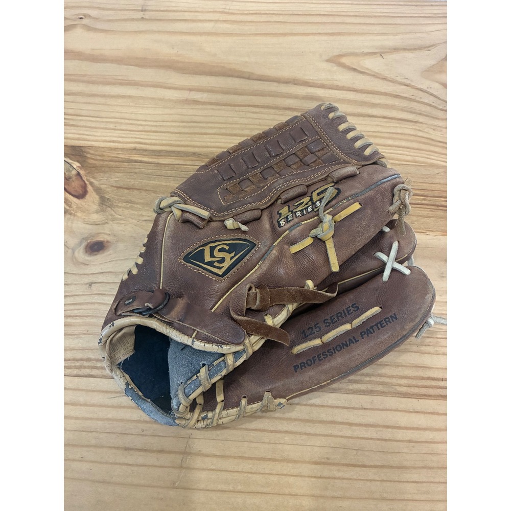 Louisville Slugger 125 Series 12.5" Baseball Glove Brown Leather 2514-BN RH
